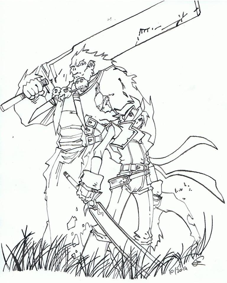 Lanfeust manga, illustration de la célèbre BD adaptée en manga, reproduction